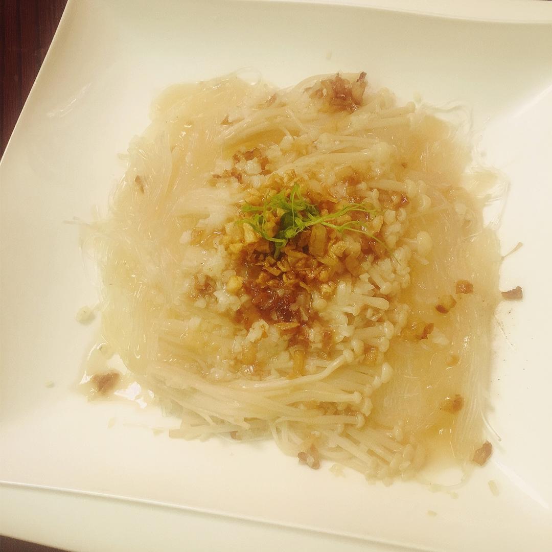 蒜蓉蒸金针菇