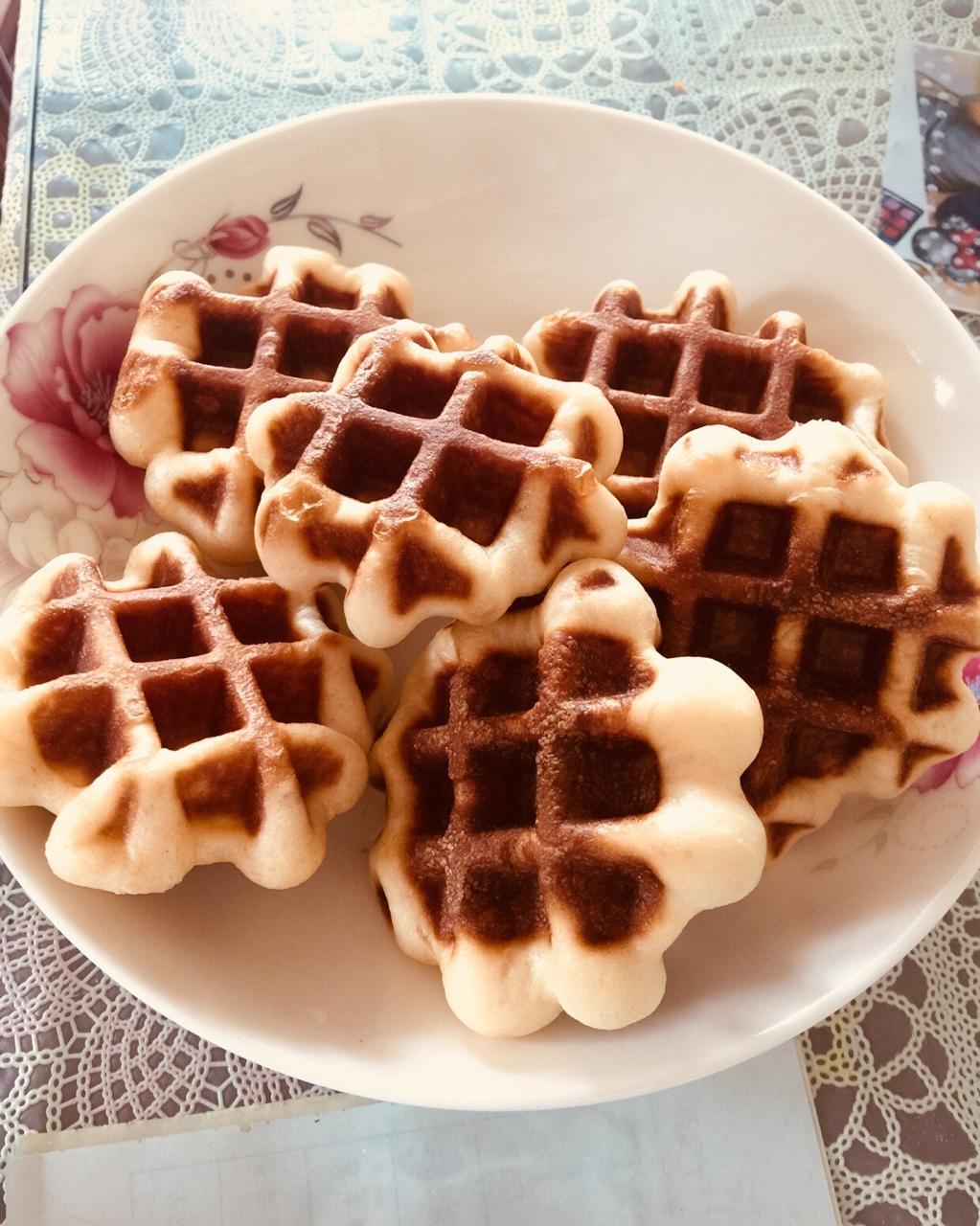 华夫饼 - 外脆内软的比利时华夫 | 田螺快手早餐