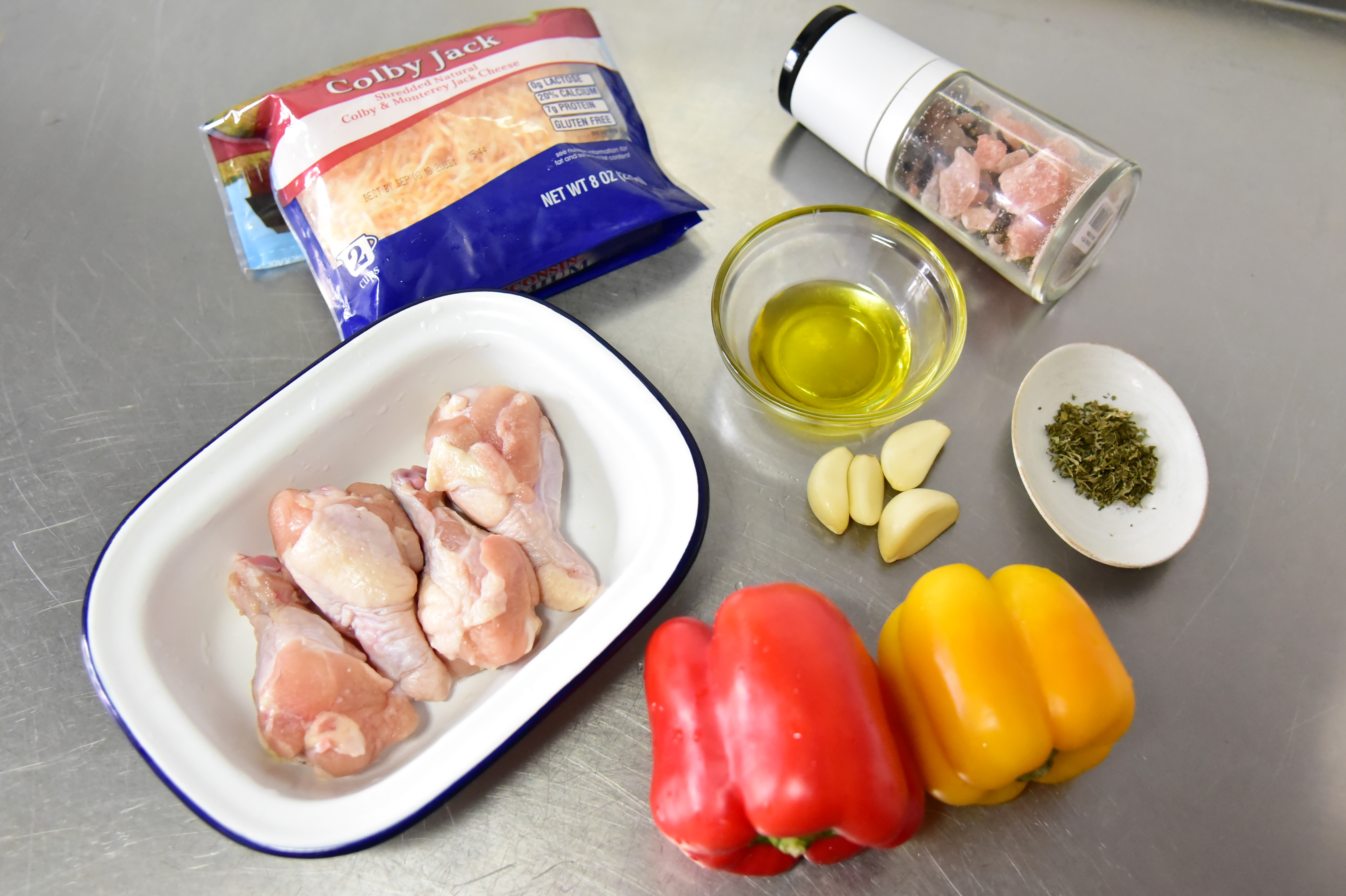彩椒烤翅根 - 北鼎烤箱食谱的做法 步骤1