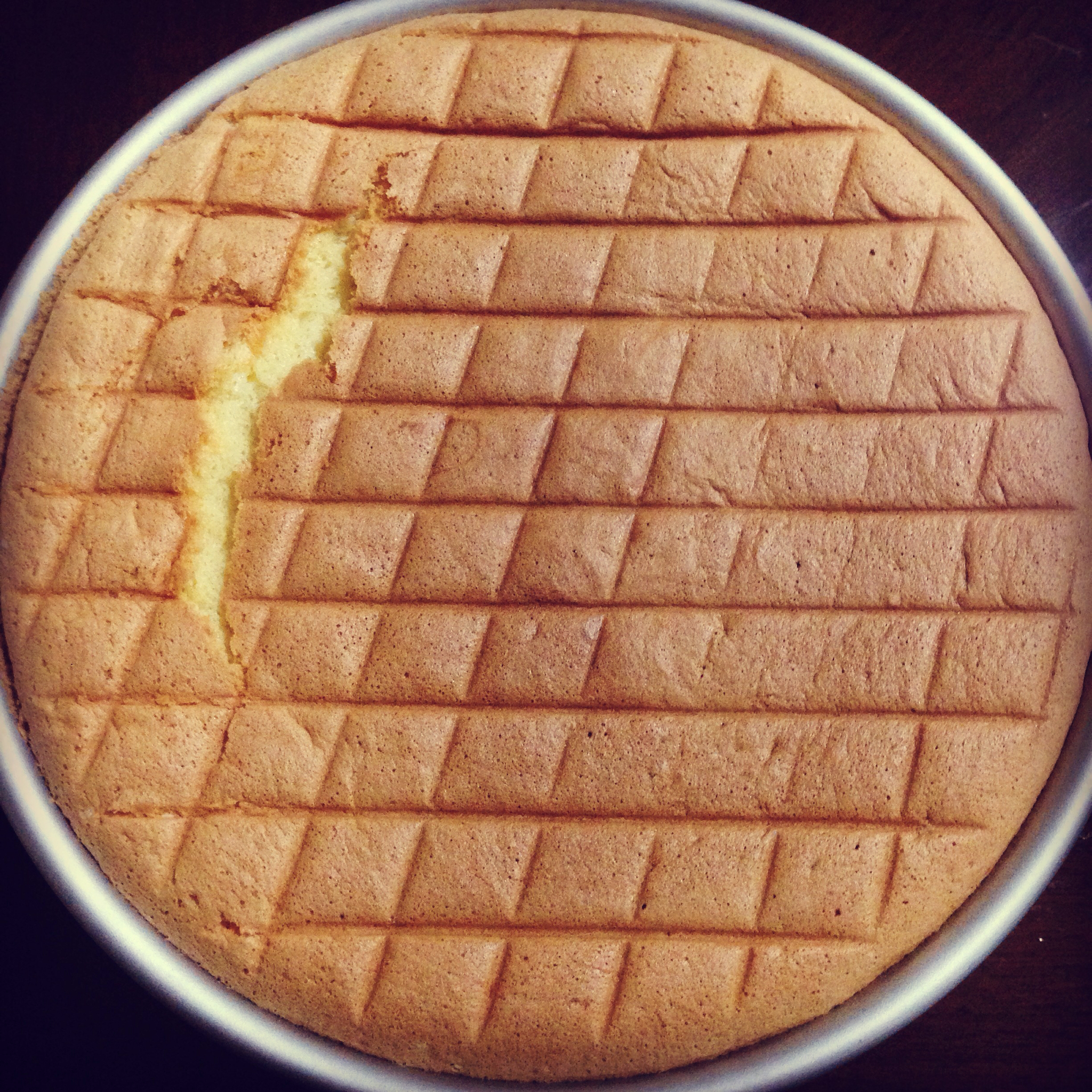 戚风蛋糕八寸（君之博客版）