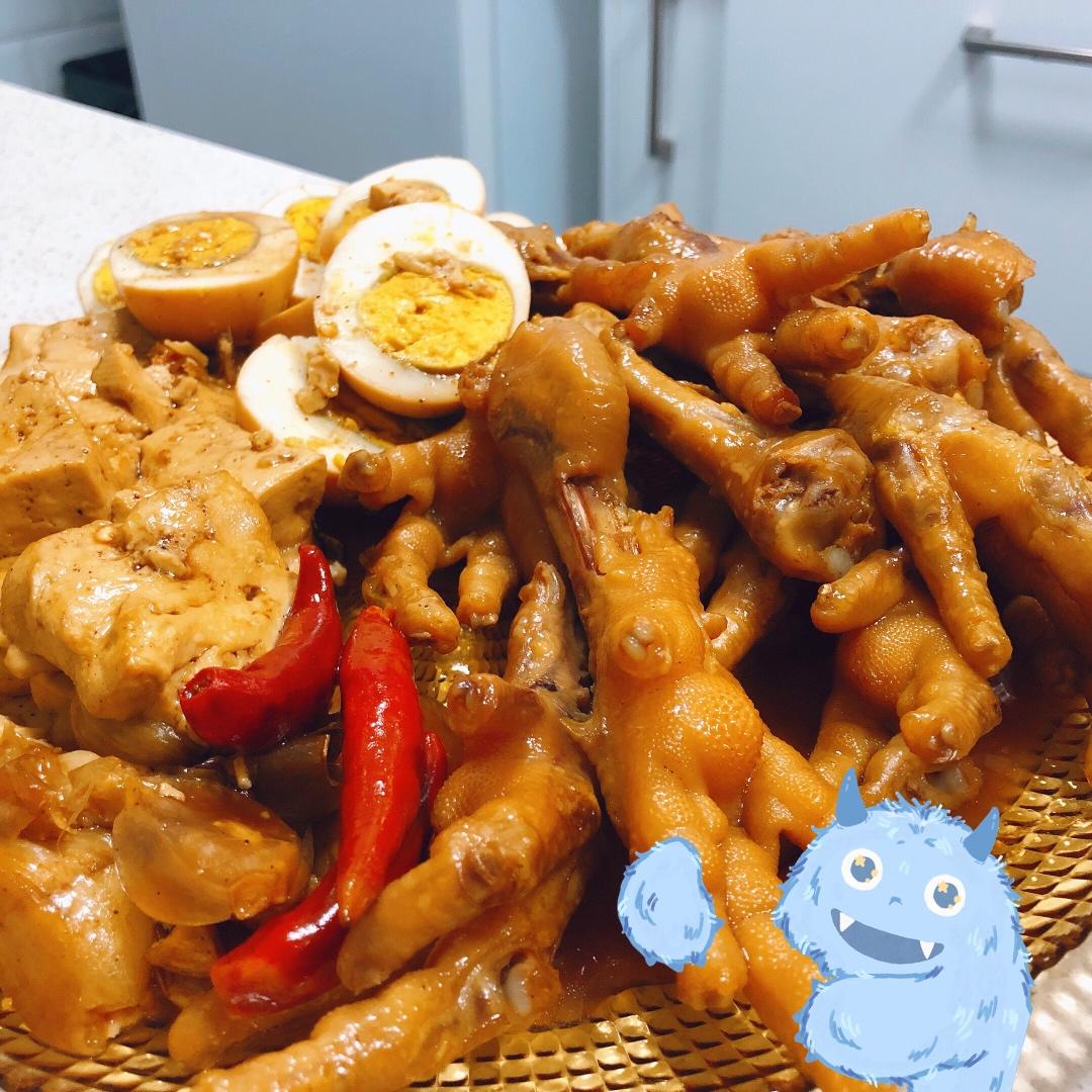 “销魂”卤鸡爪