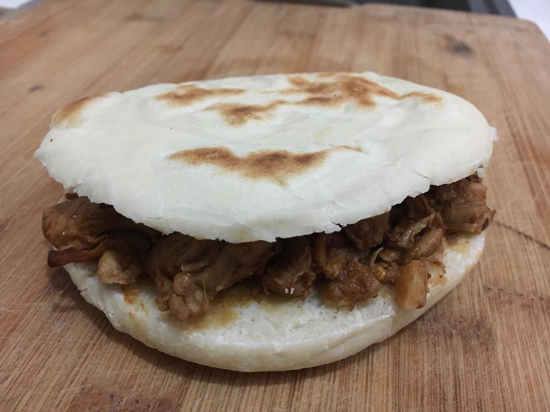 肉夹馍(白吉馍的制作)