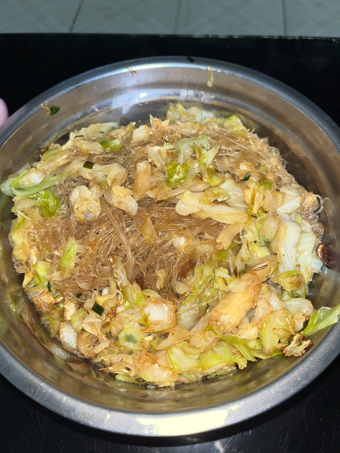 成功率百分之百的包菜炒粉丝