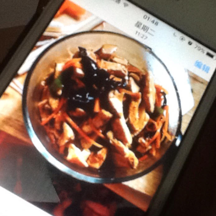 鱼香豆腐丝