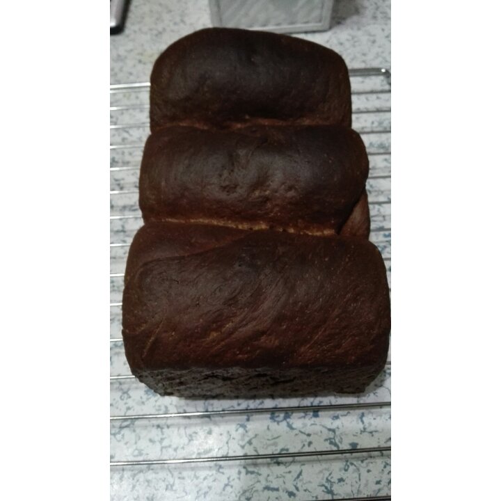 双倍浓郁的可可巧克力吐司