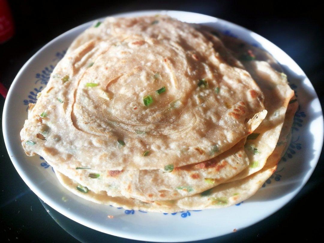 美味早餐 家常葱油饼^_^
