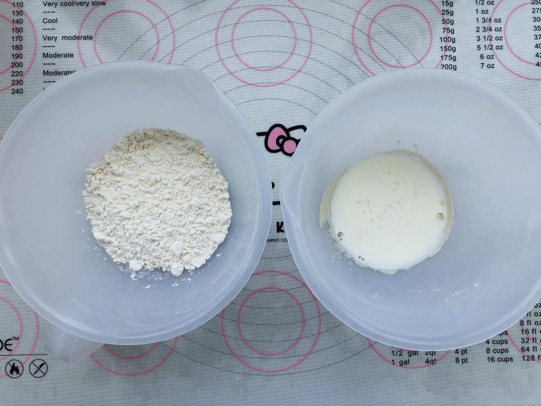 纯奶手撕吐司的做法 步骤1