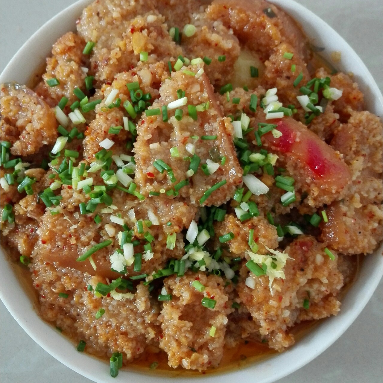 彼●岸做的土豆粉蒸肉