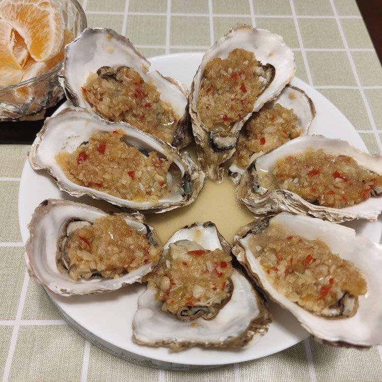 超简单～蒸蒜蓉生蚝