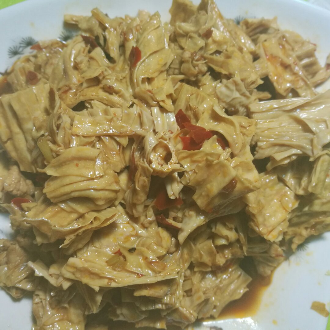 红烧腐竹
