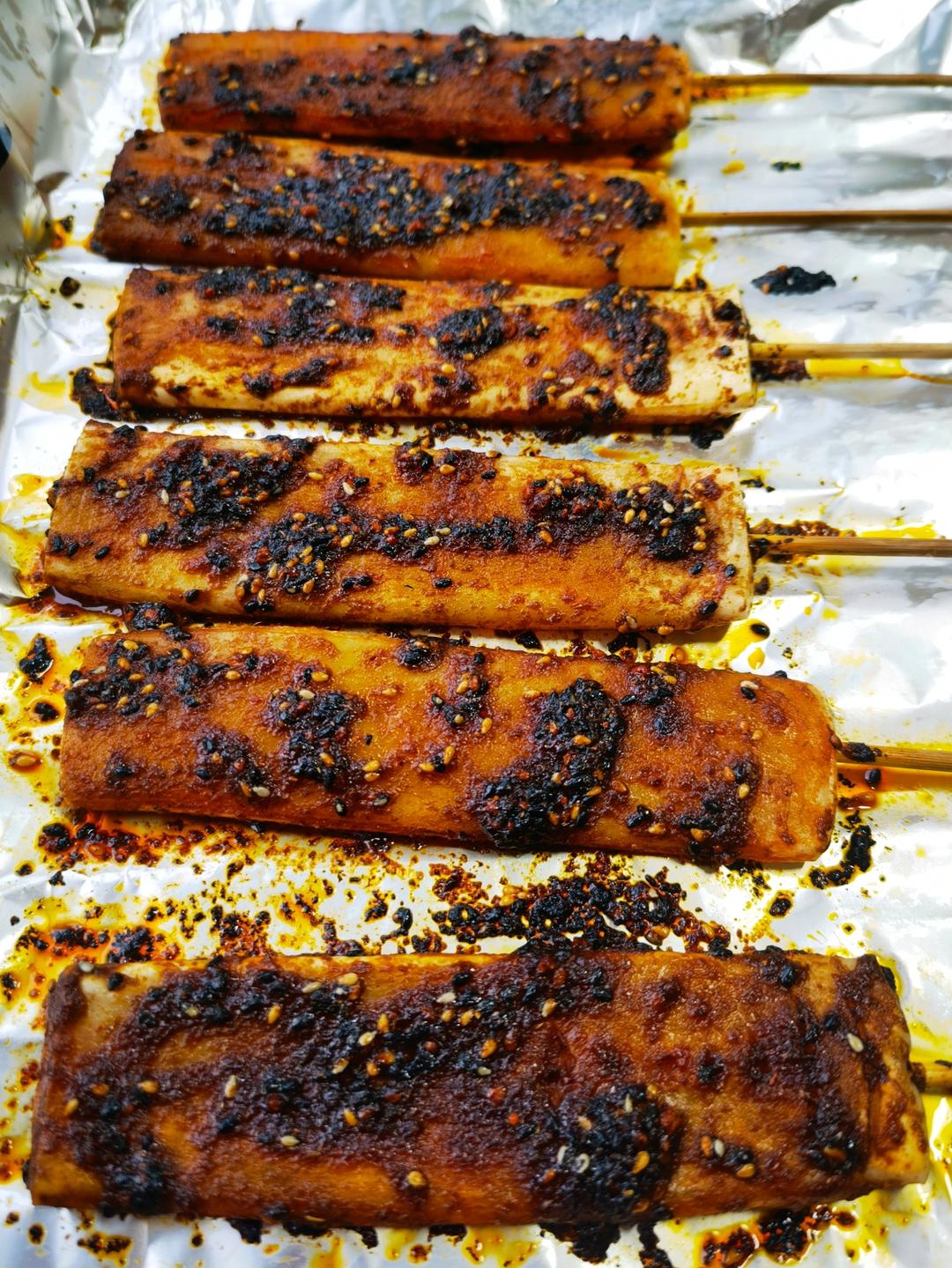 ㊙️脆皮炸年糕，附赠万能的炸串酱料‼️