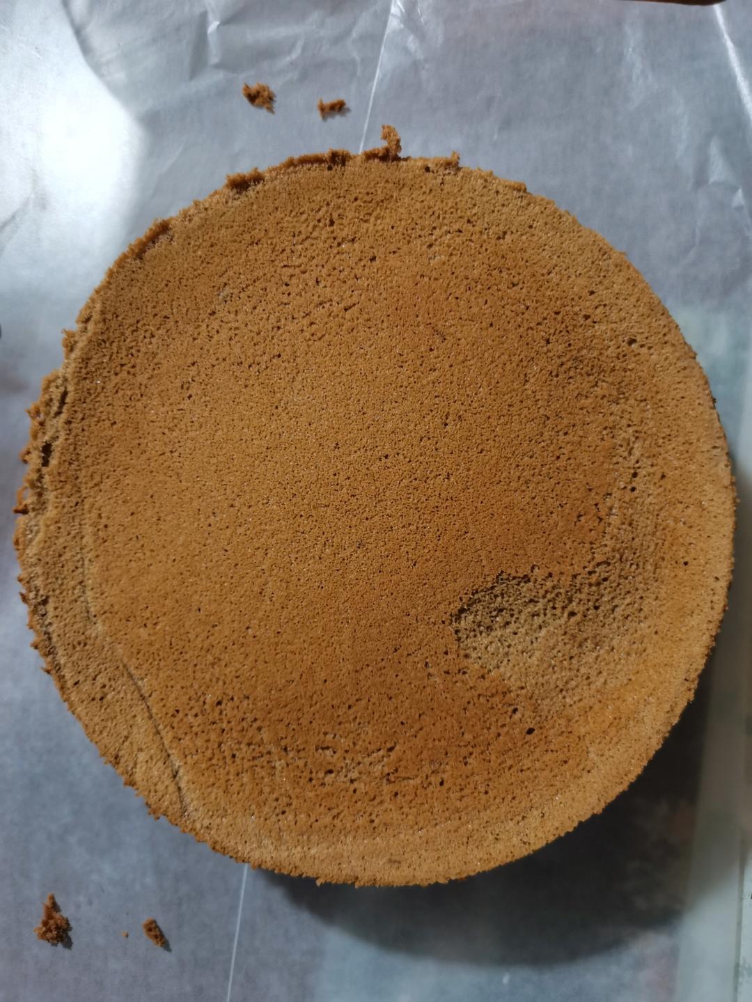 咖啡戚风蛋糕-7寸加高
