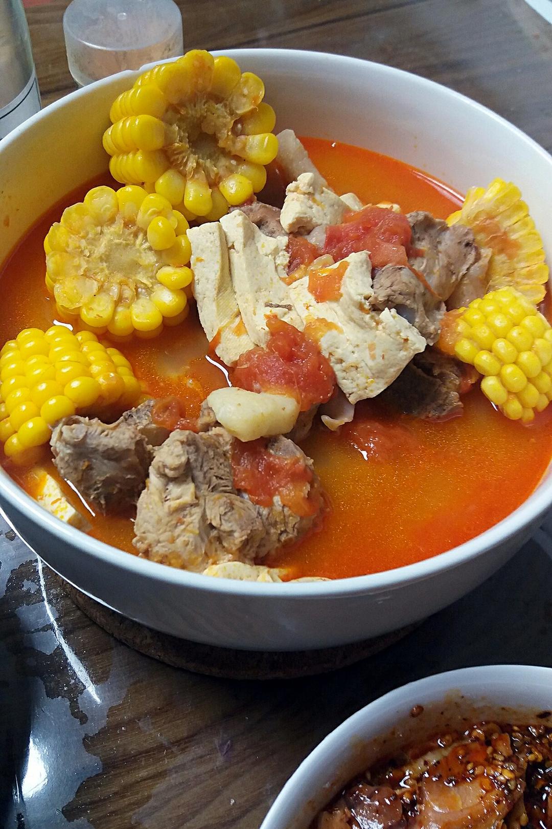 紫夕1155046707做的贵州风味——酸汤排骨