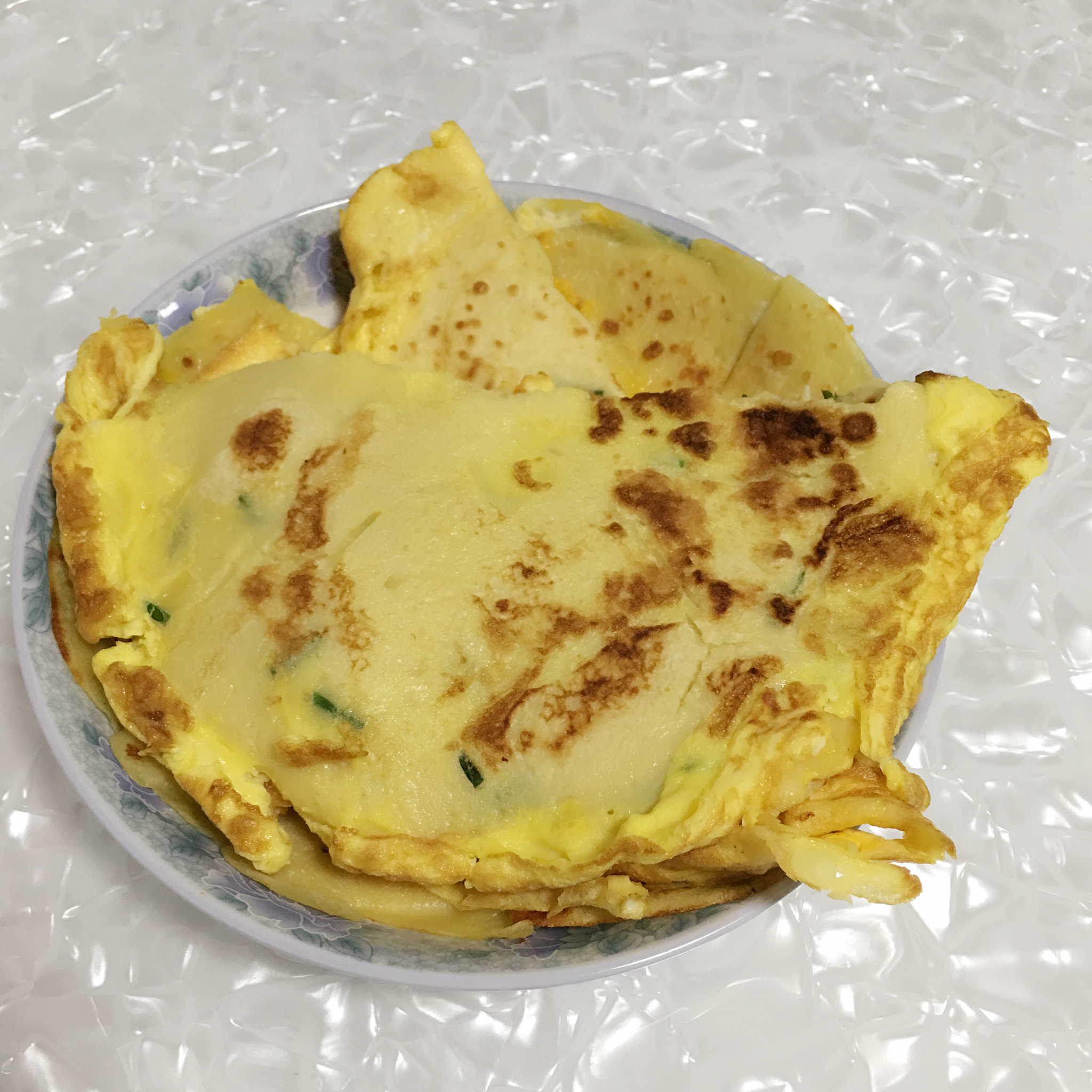 香葱鸡蛋饼