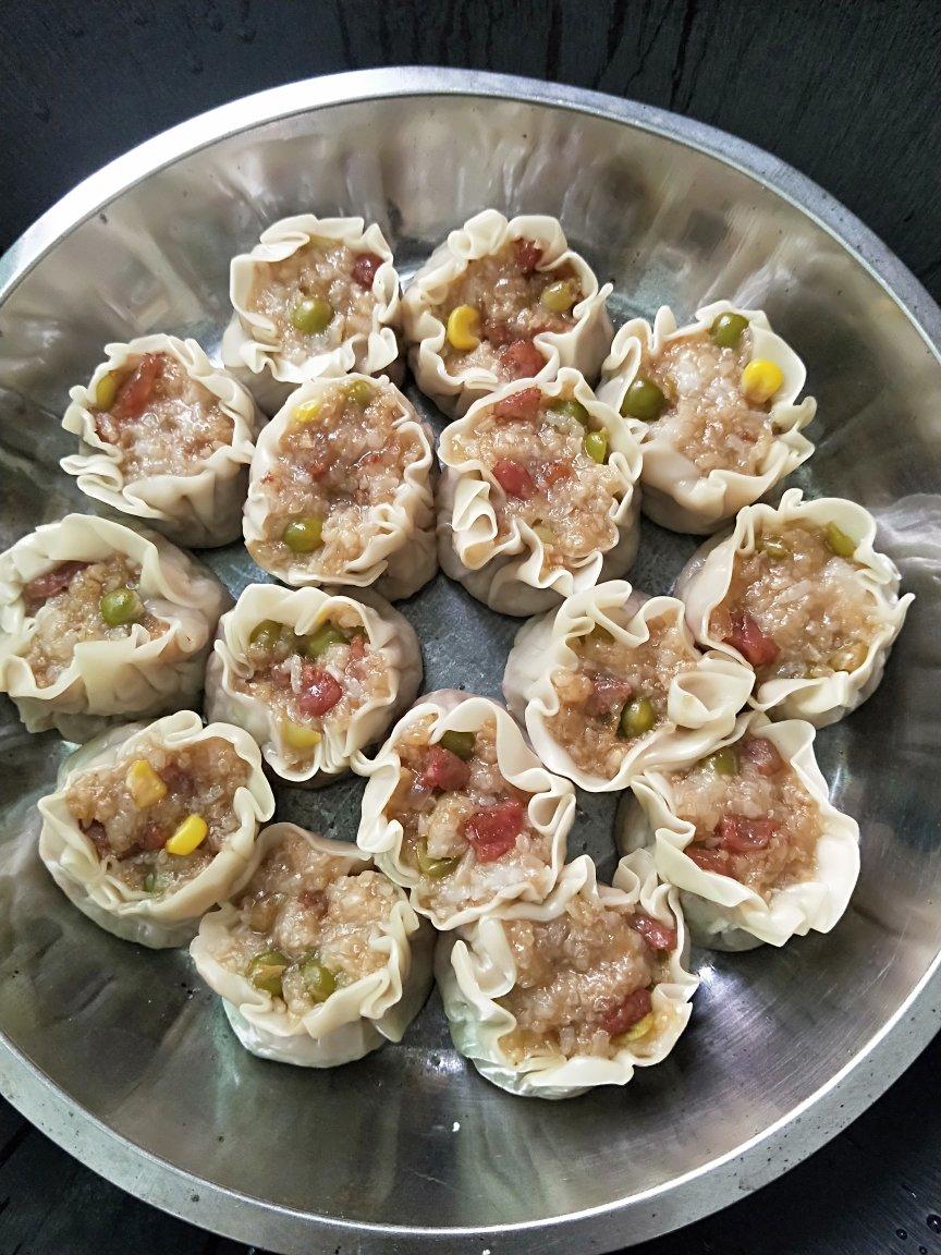 烧卖的家常做法（饺子皮版）