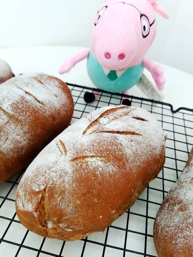 可可麻薯软欧【低油低糖】