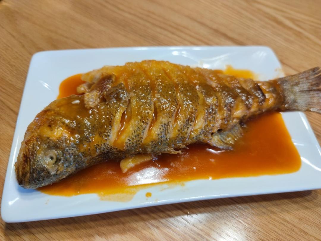 糖醋鱼（媲美饭店超简单高颜值）