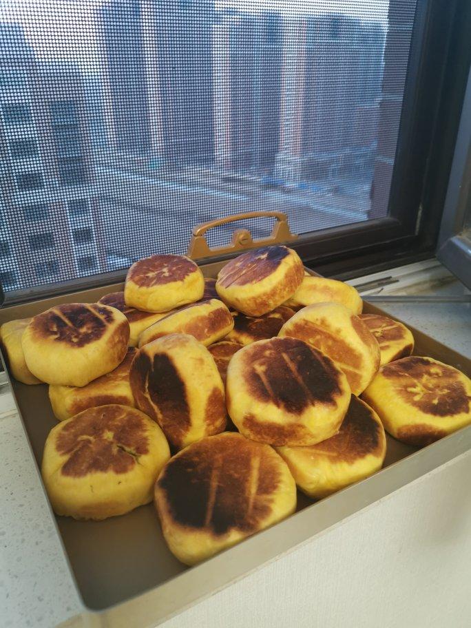 堂妈小厨——发面南瓜饼