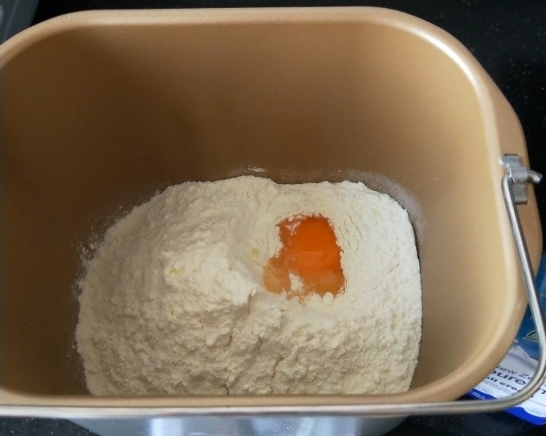 纯奶手撕吐司的做法 步骤1