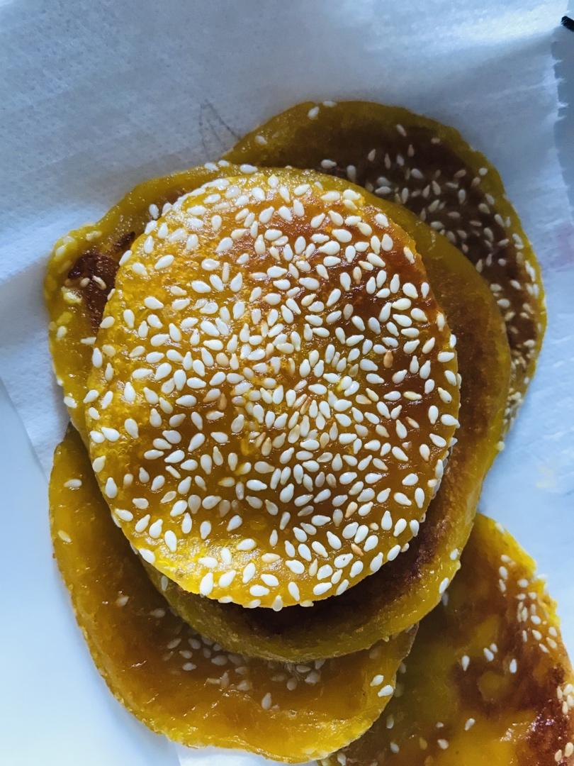 芝麻南瓜饼
