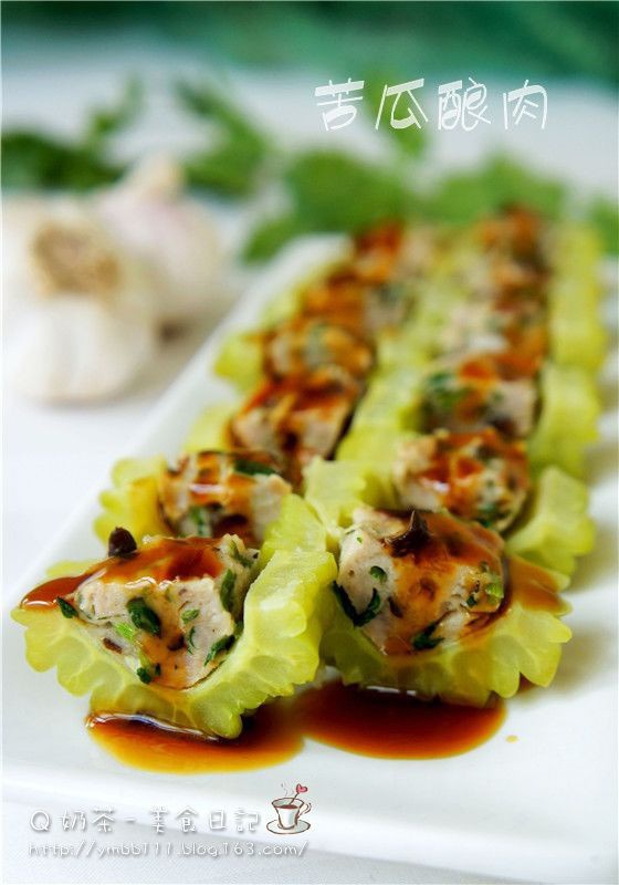 苦瓜酿肉的做法