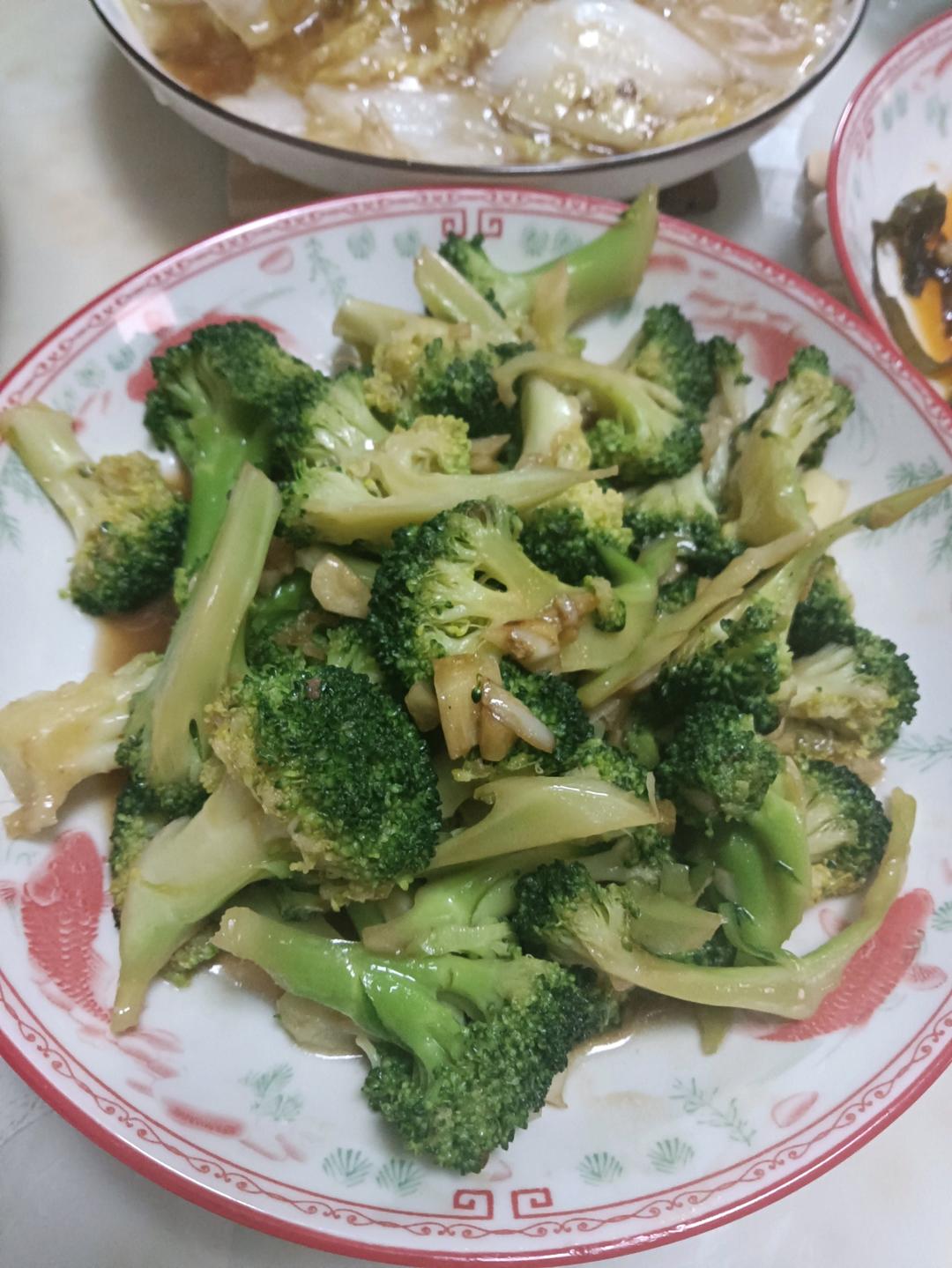 蚝油蒜蓉西兰花