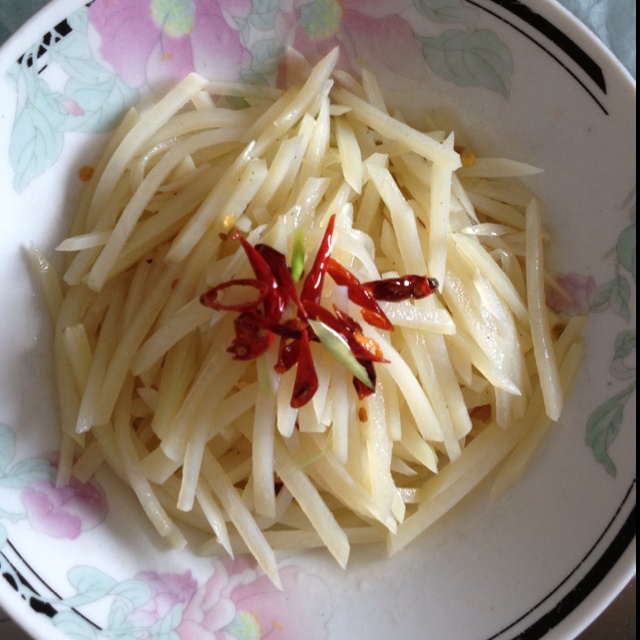 凉拌土豆丝