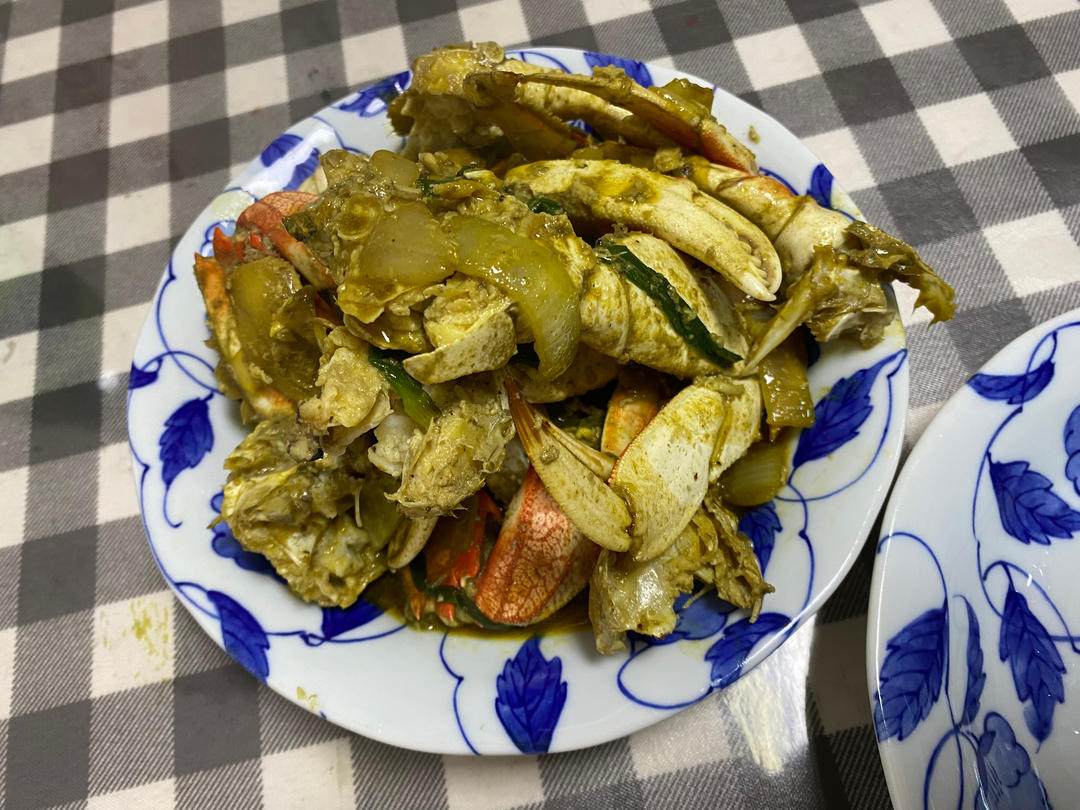 黑胡椒螃蟹(免炸版)