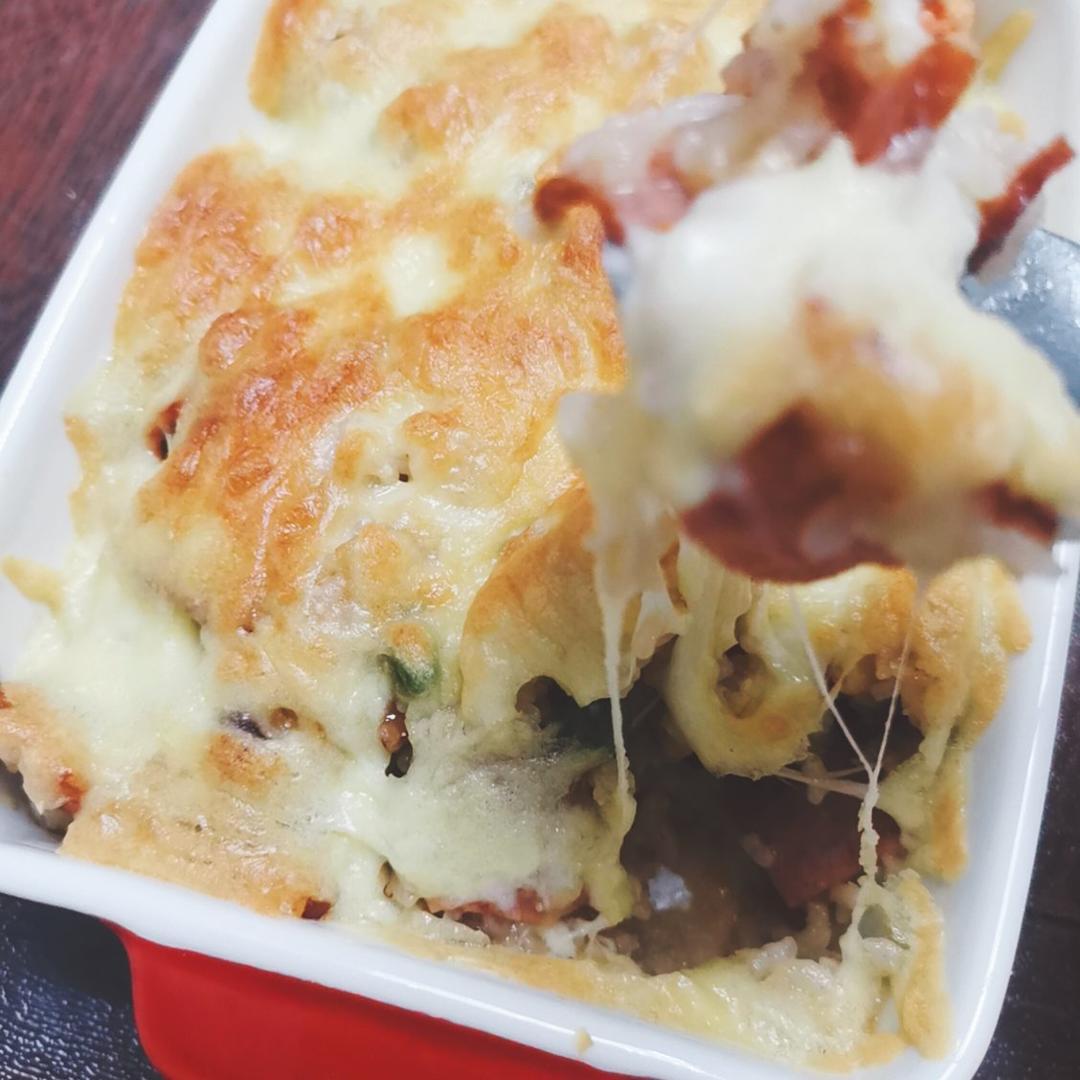 超好吃的焗饭（烤箱）