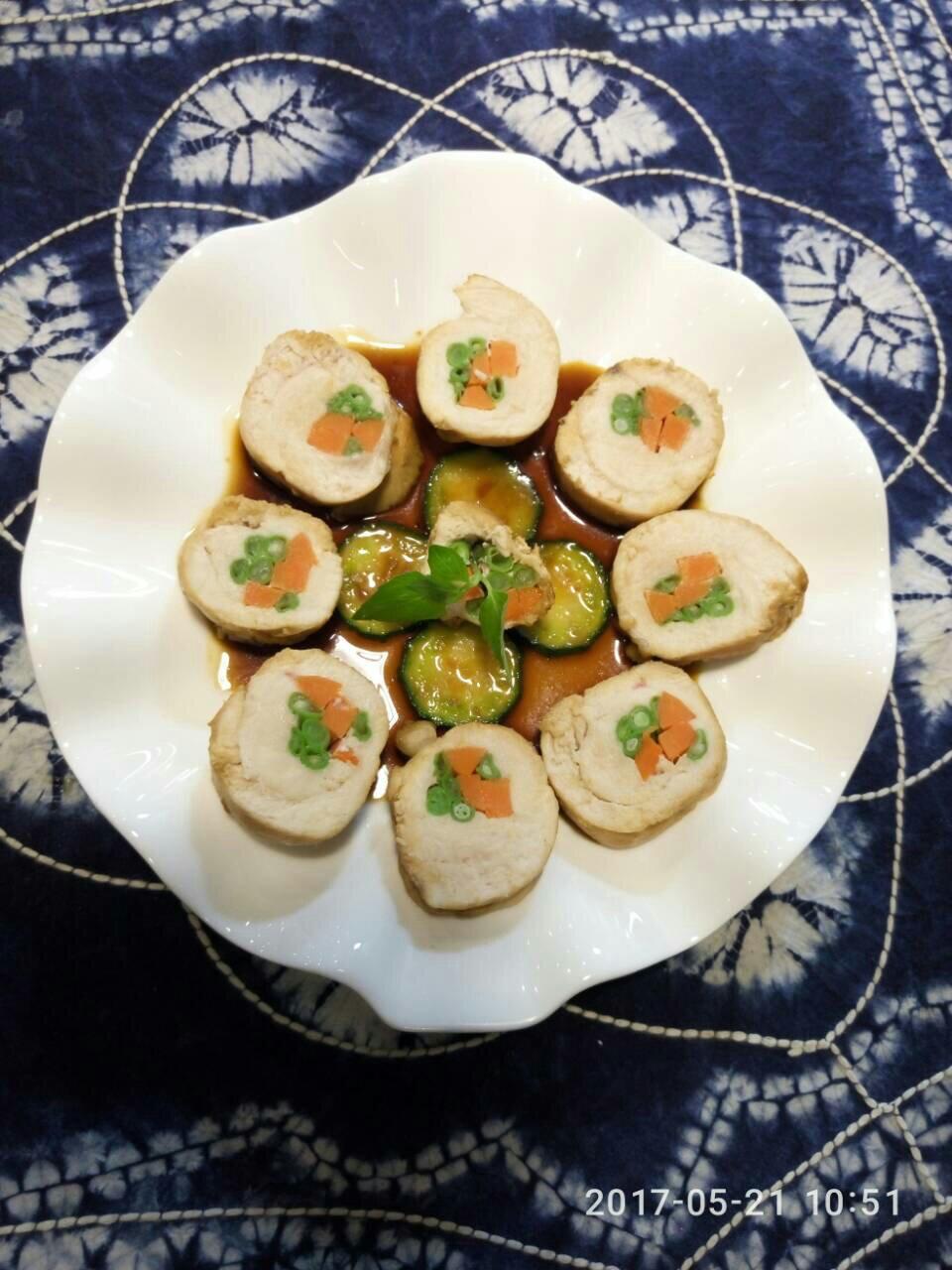 蔬菜鸡肉卷