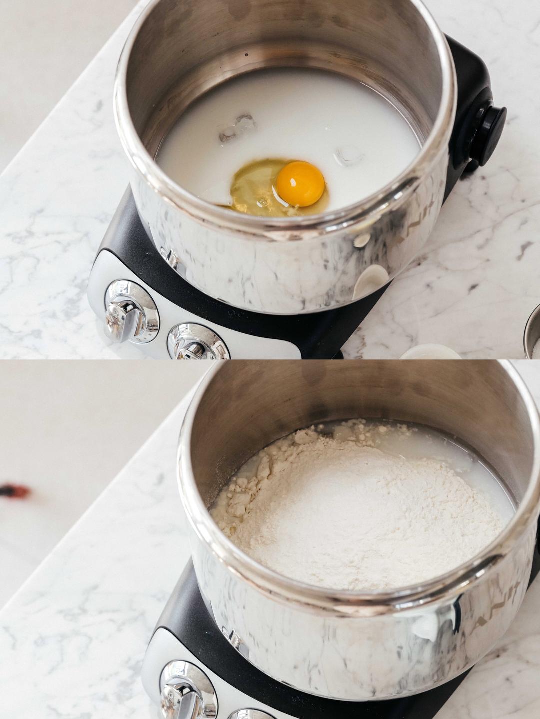 纯奶手撕吐司的做法 步骤1