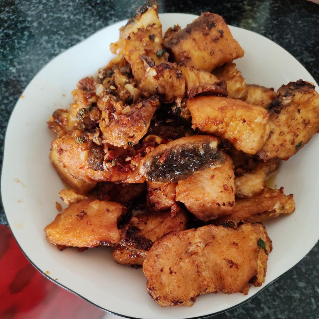 香煎鱼块（草鱼）