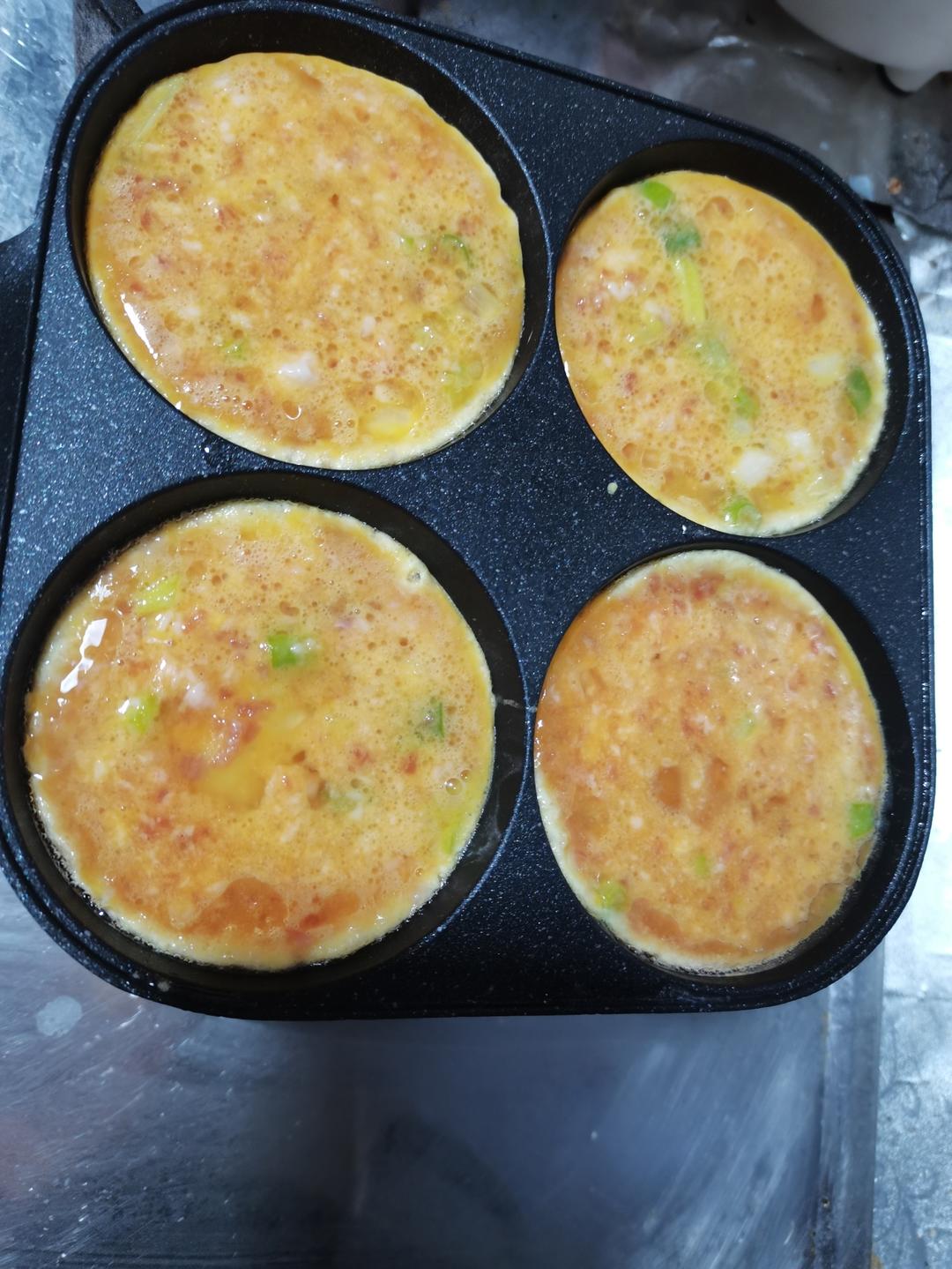 在家也能吃到鸡蛋堡