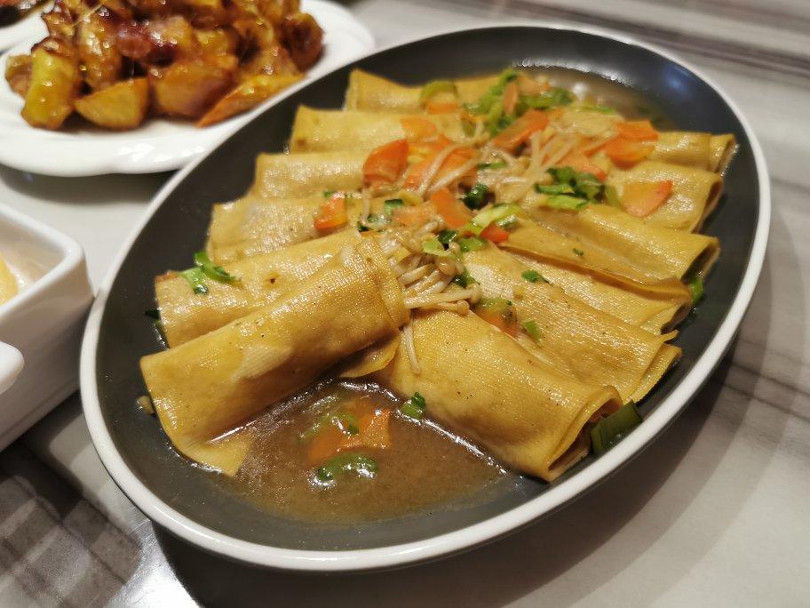 ㊙️超下饭，超好吃的豆腐皮卷金针菇‼️