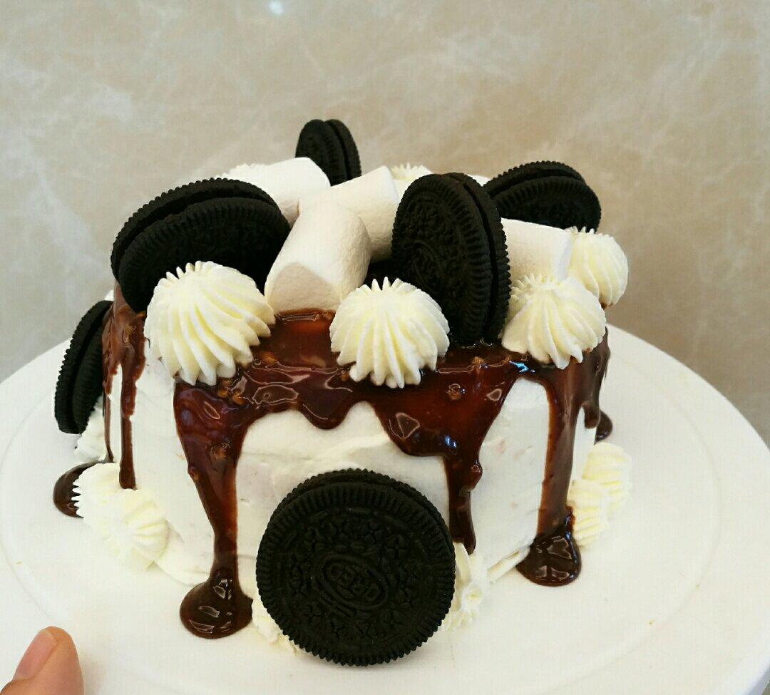 蛋糕淋面之一：甘那许淋面（详细解答淋面太稠的问题）