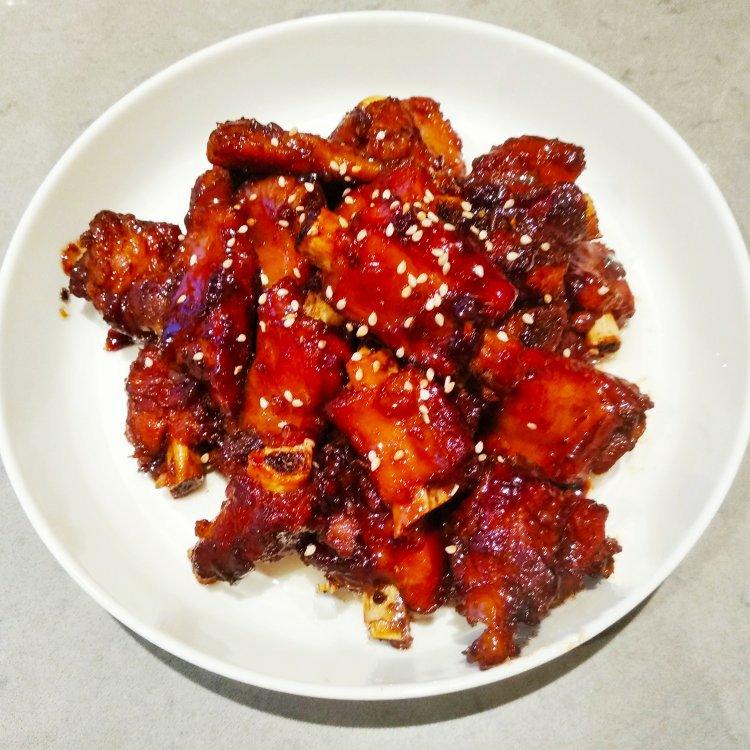 糖醋排骨/糖醋小排（不放油）（12345口诀做出正宗上海本帮）