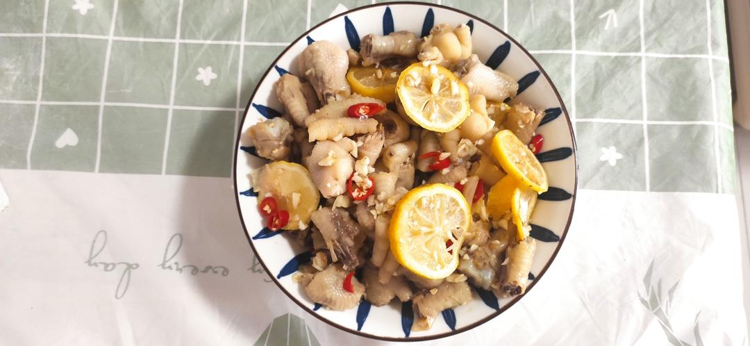 吃不腻的网红柠檬鸡爪🍋