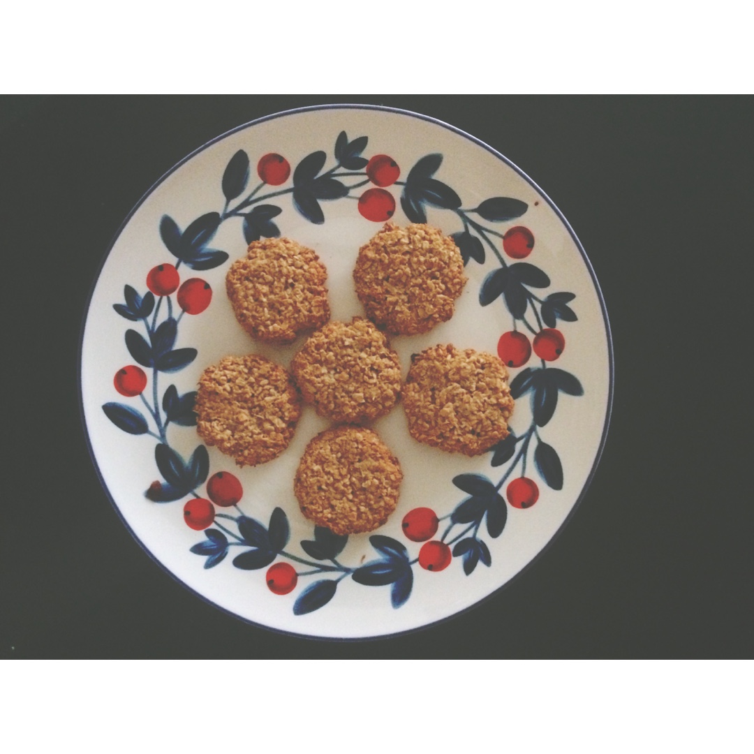 蜂蜜红糖燕麦饼干（无油）