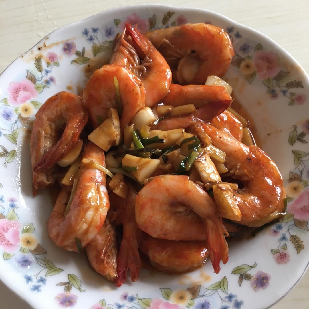 油焖大虾