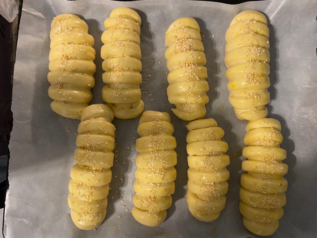 超好吃❗️毛毛虫豆沙面包㊙️一定要试试呀❗️
