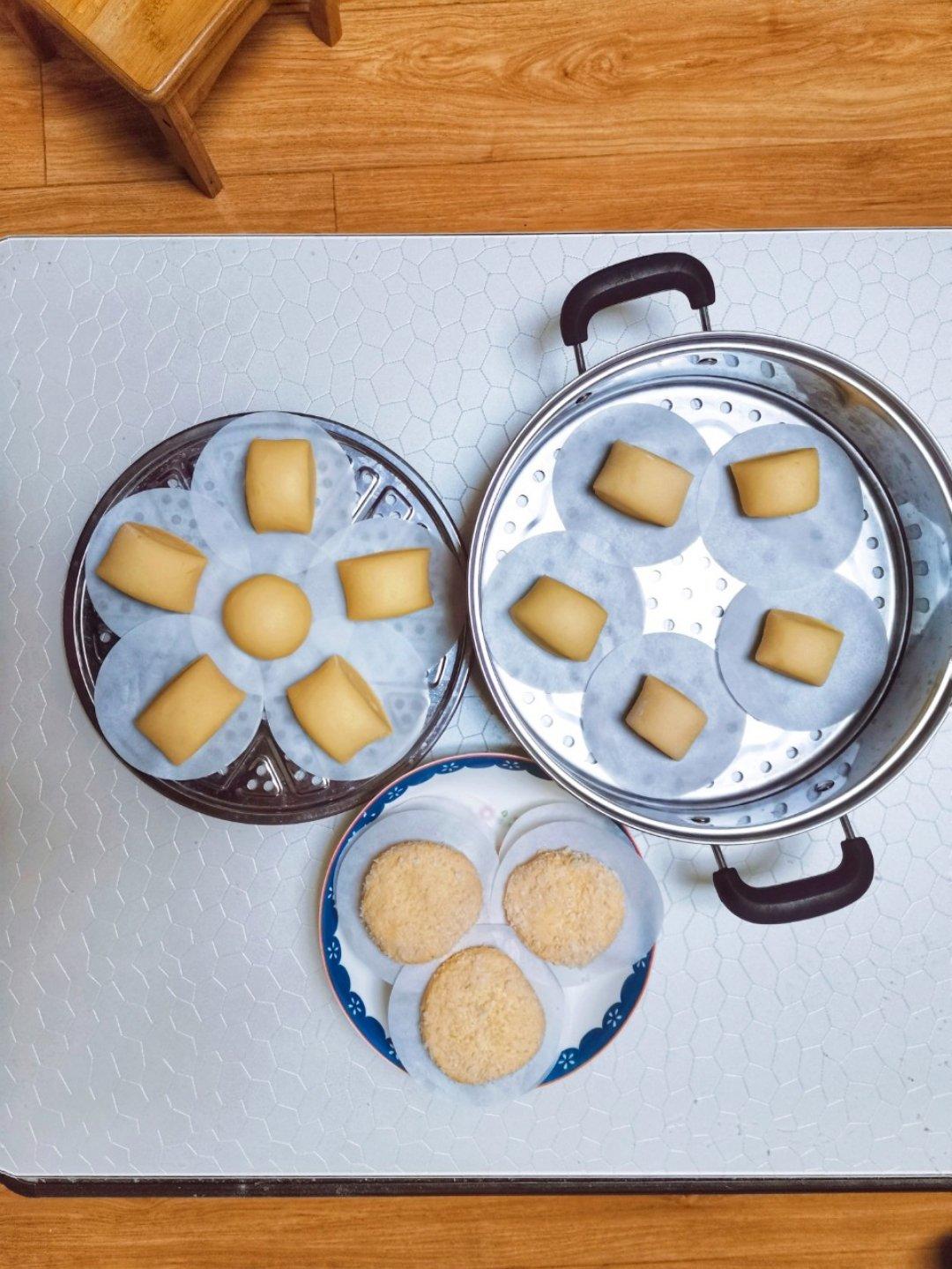 新手也可以--详解如何做出人见人爱、金黄的南瓜馒头