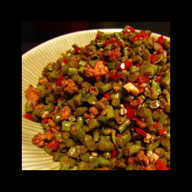肉末酸豆角