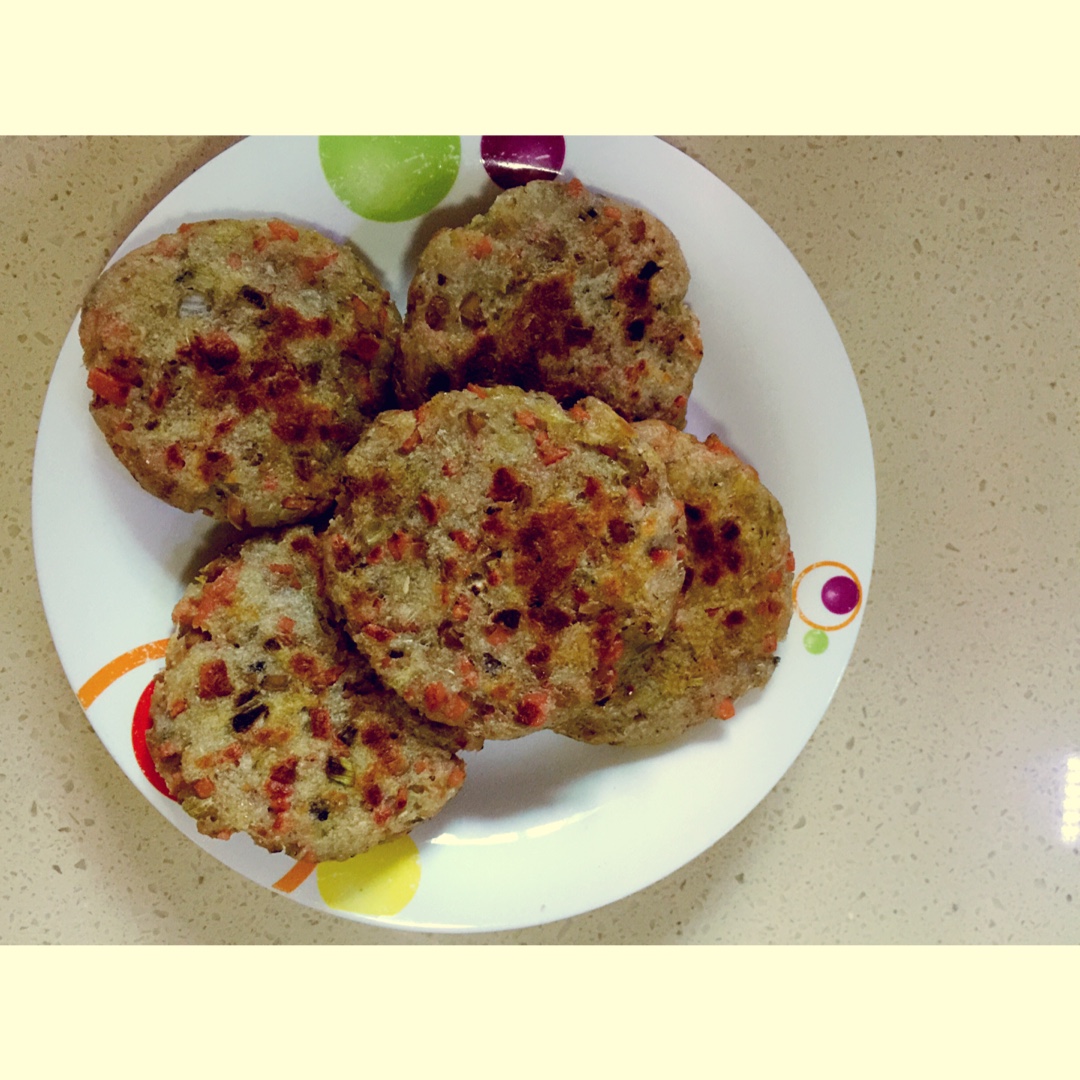 豆渣可乐饼