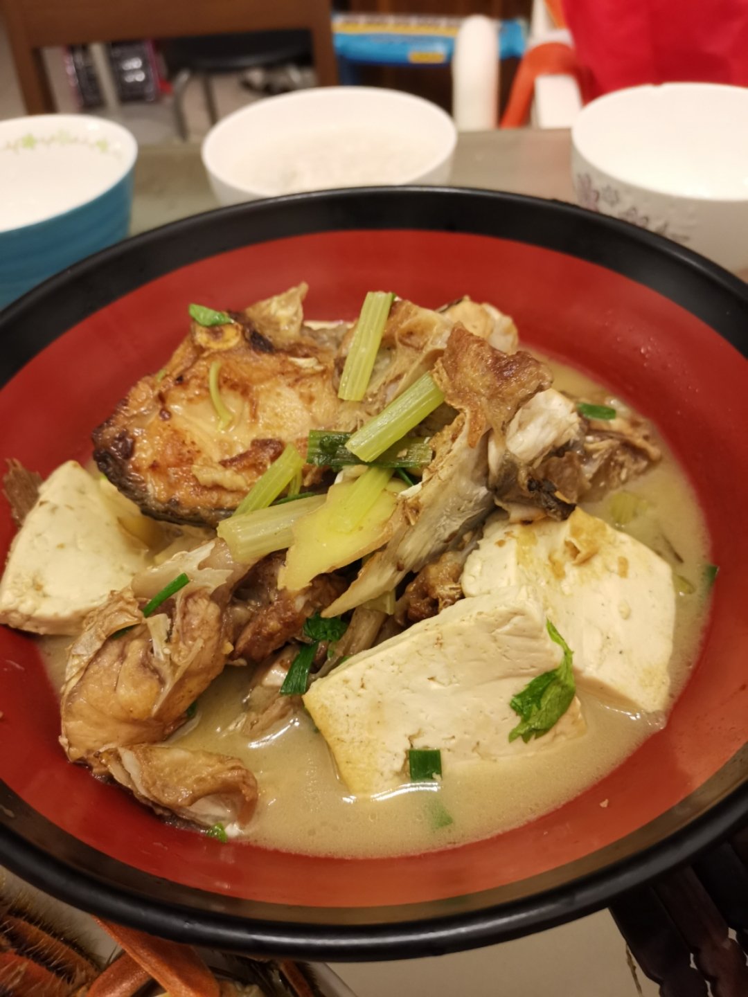 豆腐焖鱼