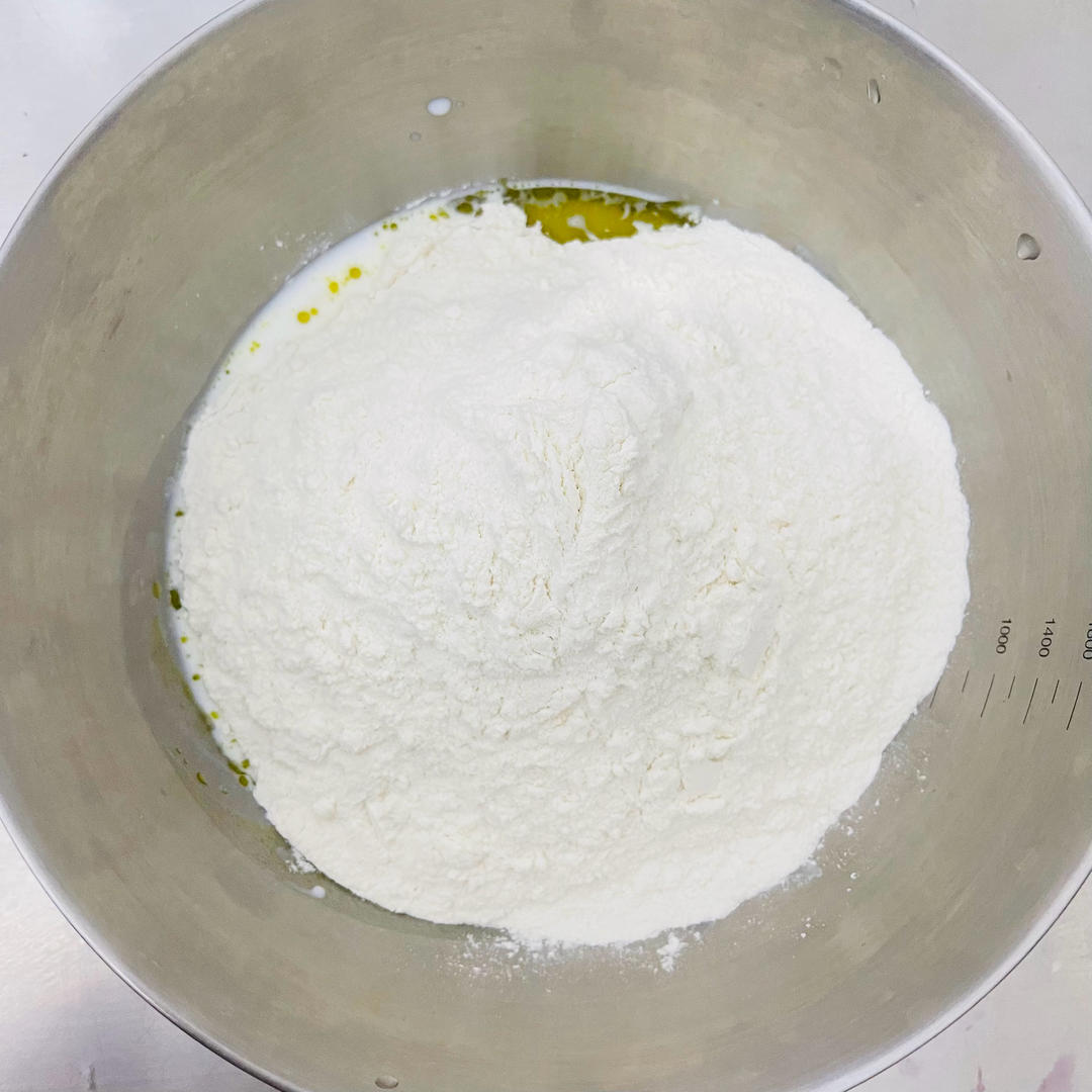 纯奶手撕吐司的做法 步骤1