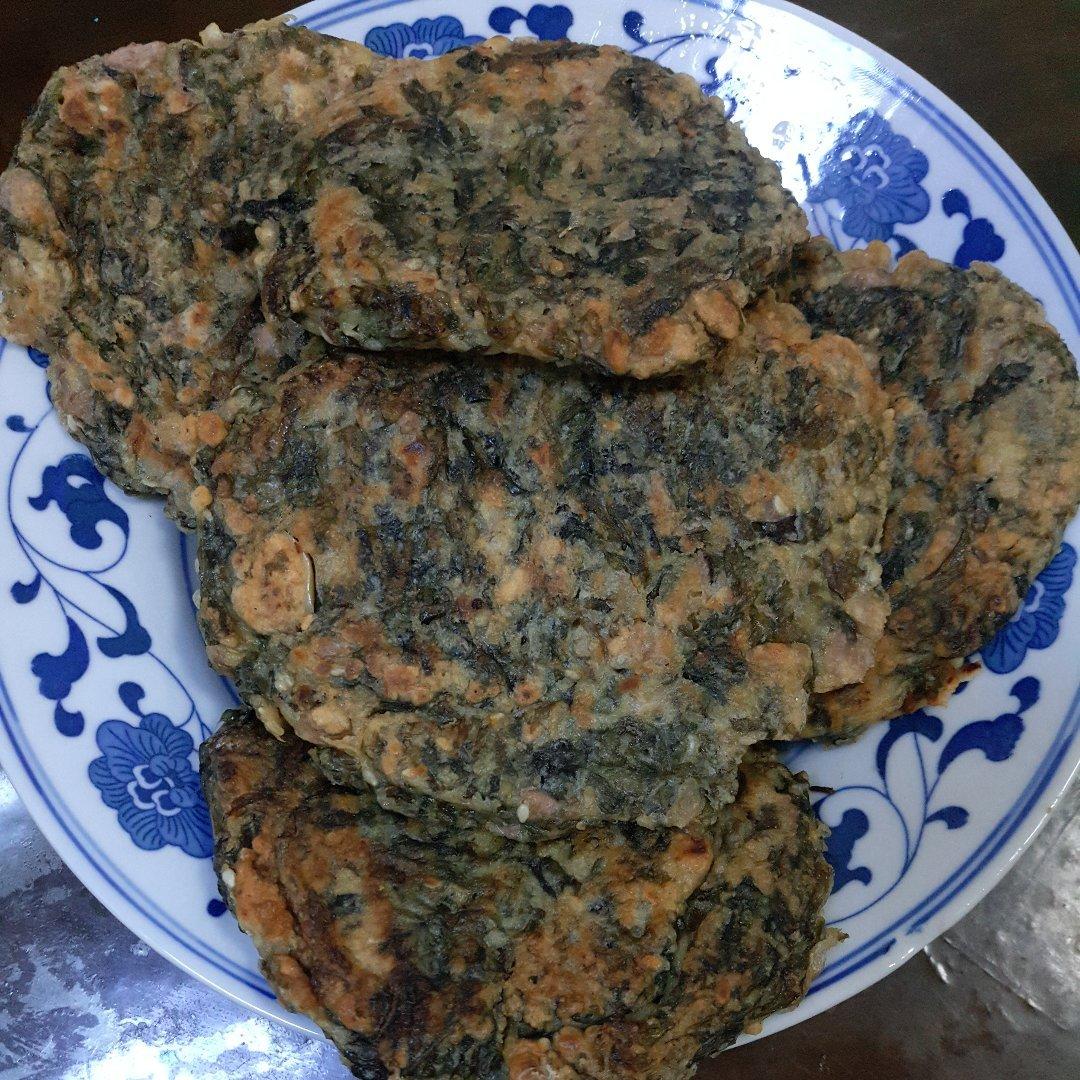 福清香煎花生紫菜饼