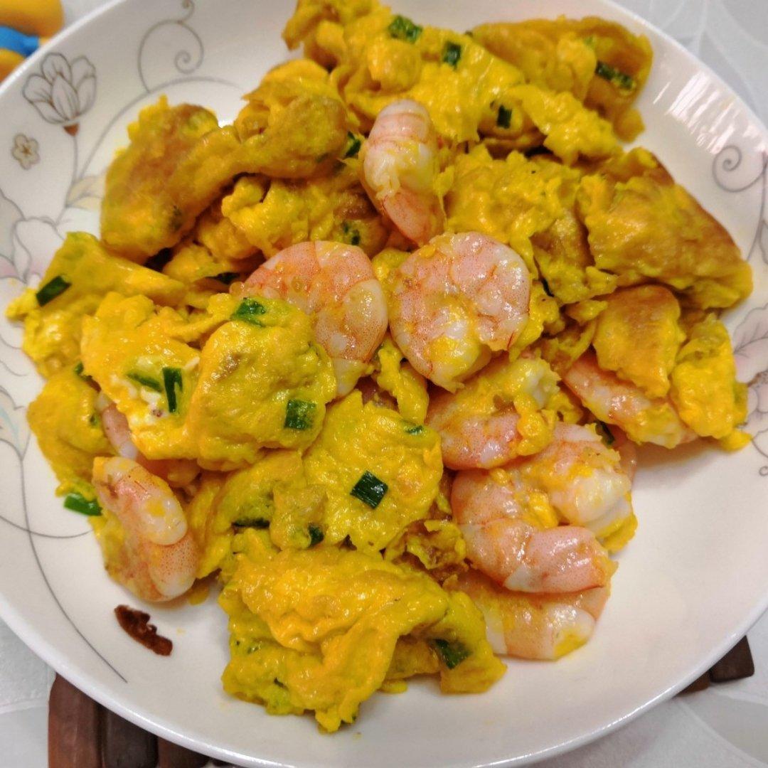 虾仁滑炒鸡蛋