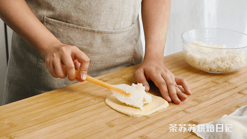【糯米面包】青岛“新天面包房”同款的做法 步骤7