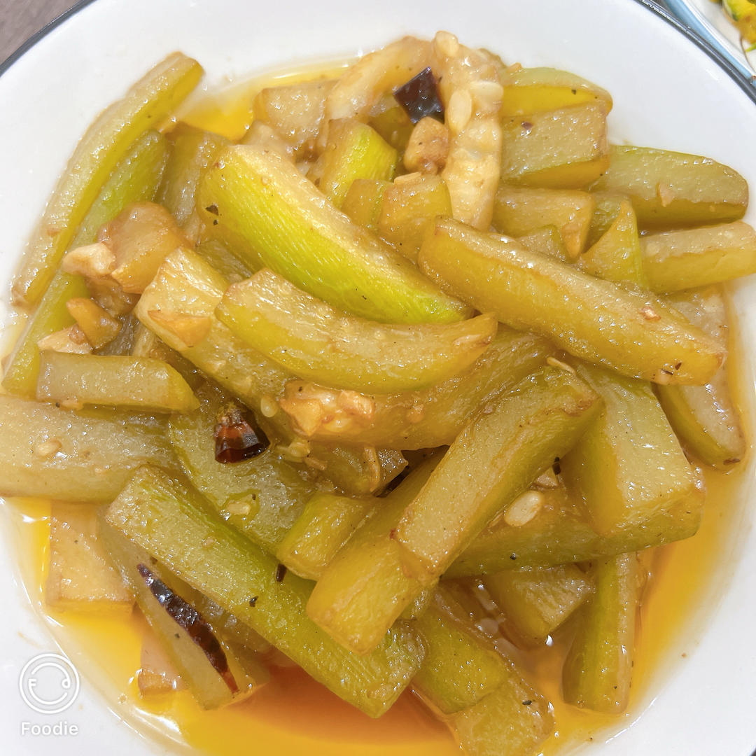 红烧瓠子条