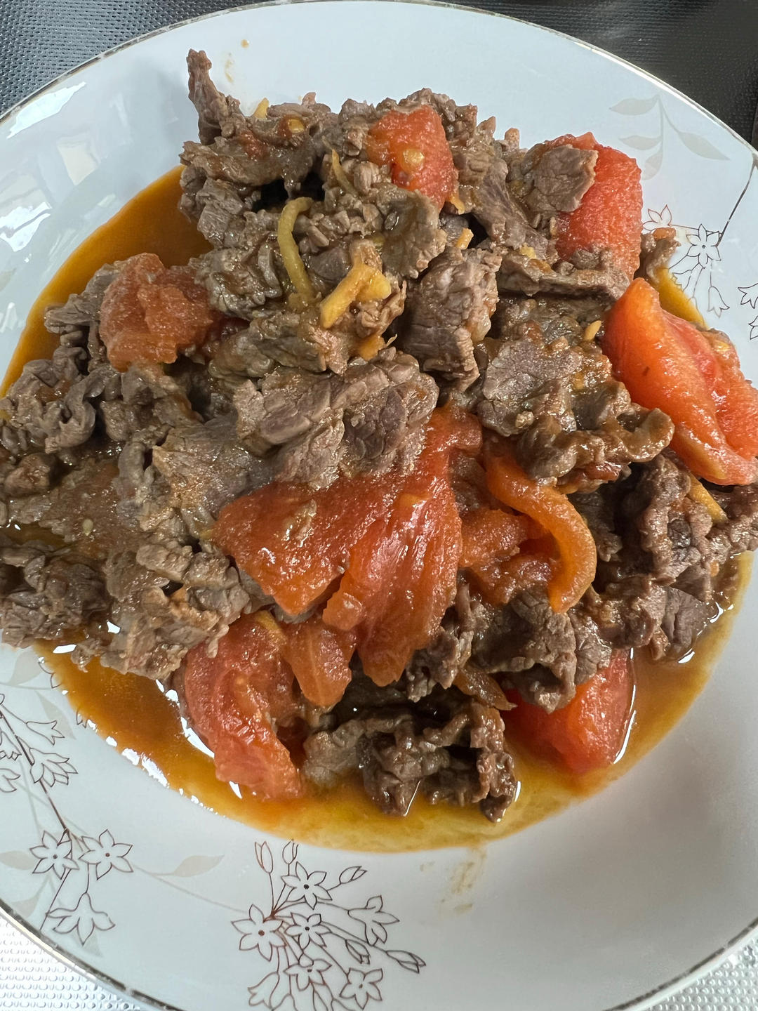 番茄牛肉（孩子的最爱）